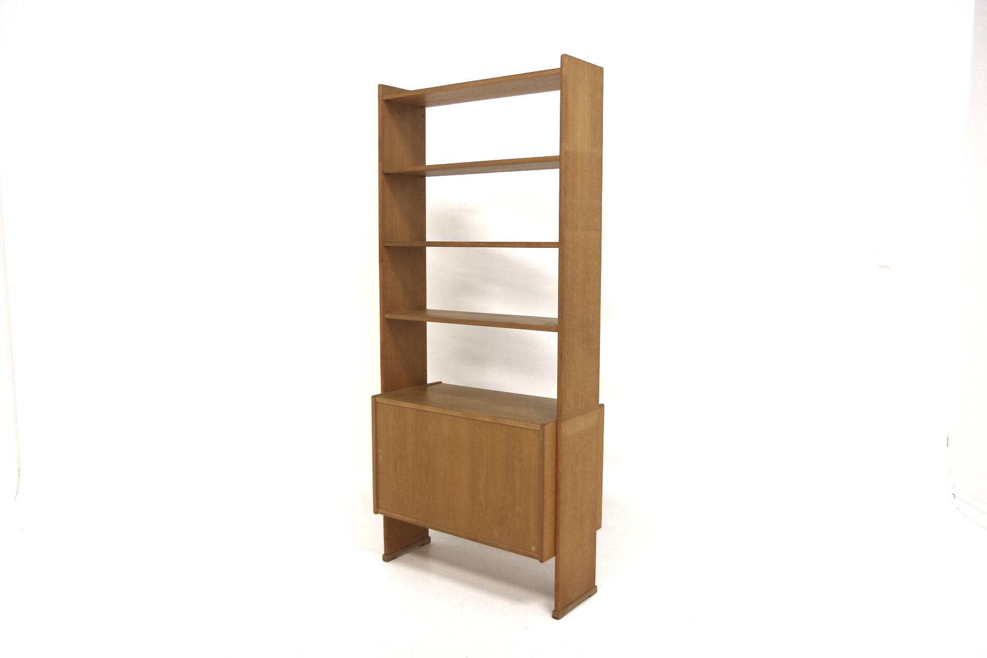 Scandinavian oak library, Sweden, 1960