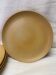 Set of 5 vintage sandstone dessert plates