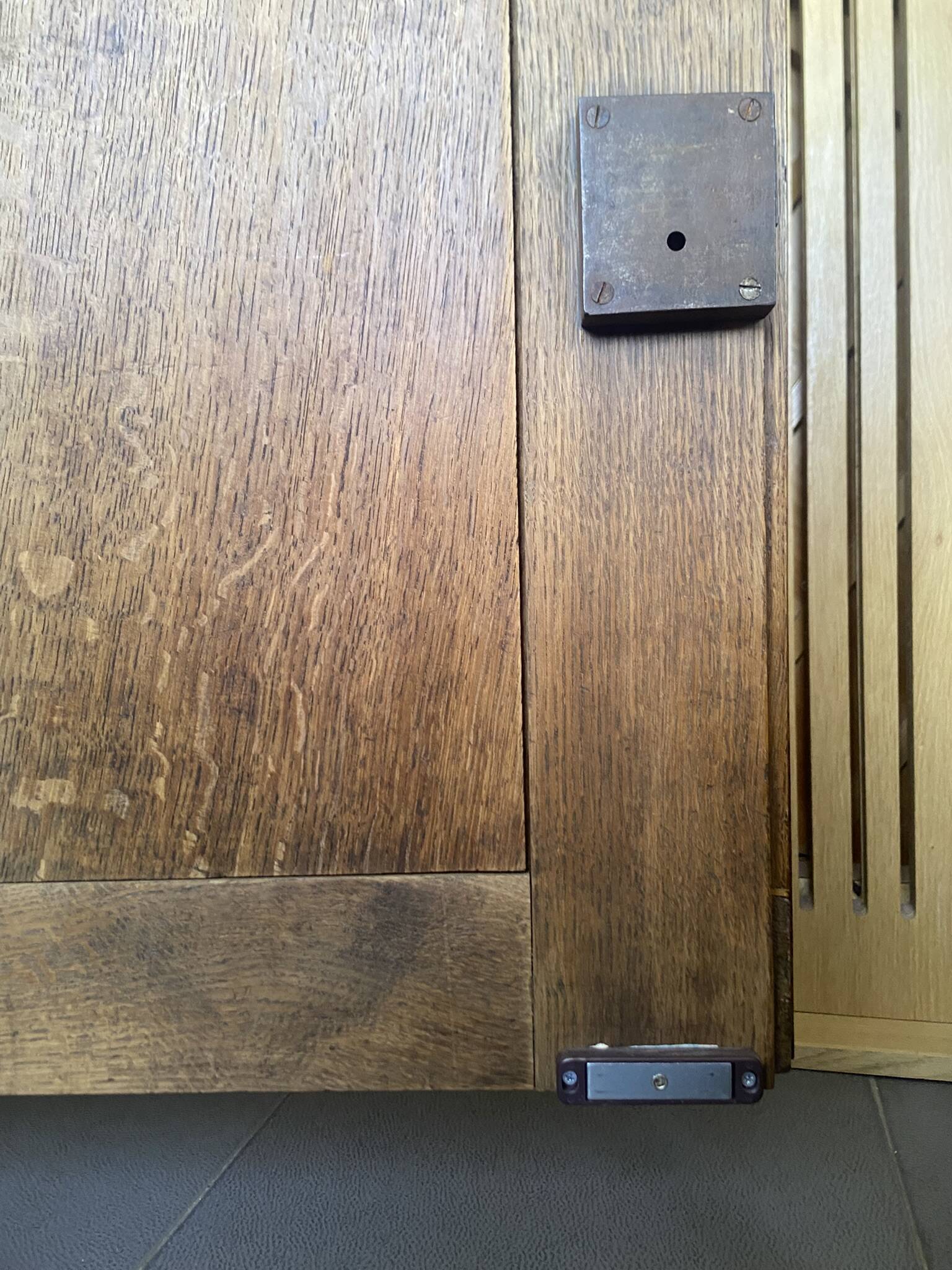 Buffet two bodies in solid oak
