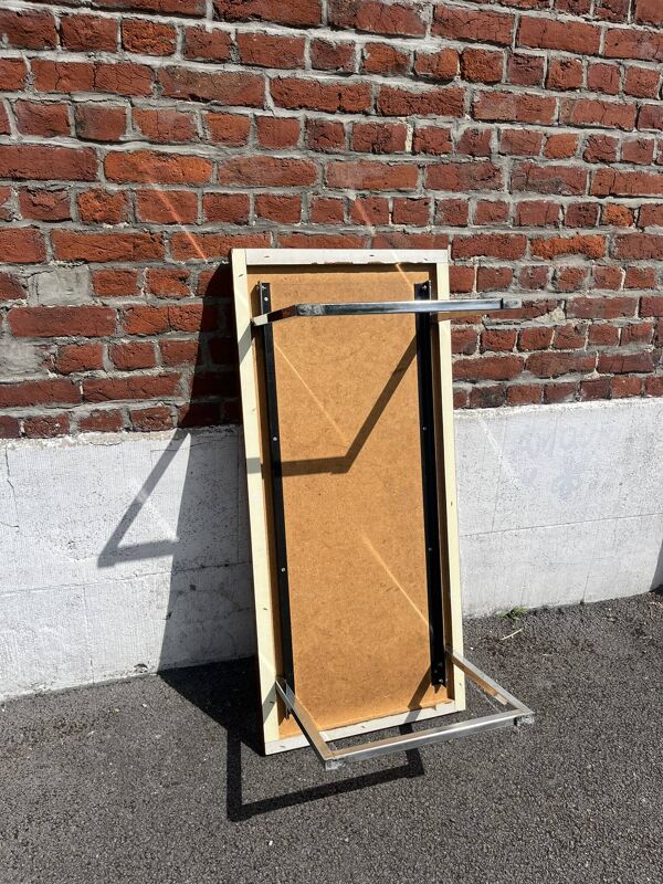 Table basse vintage au style midcentury
