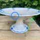 Old Sarreguemines fruit bowl