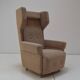 Comfortable armchair with wheels, Czechoslovakia, 1950's