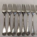 Fourchette ancienne service Louis XVI ruban filet