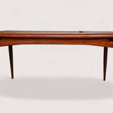 Rare XXL Extendable Dining Table Louis van Teeffelen in Teak