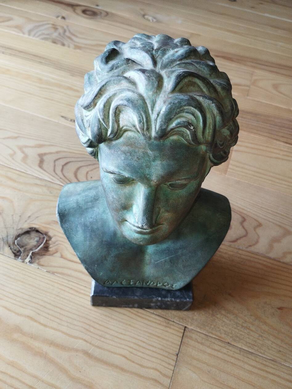 Bust of Alexander the Great "Alexandros"