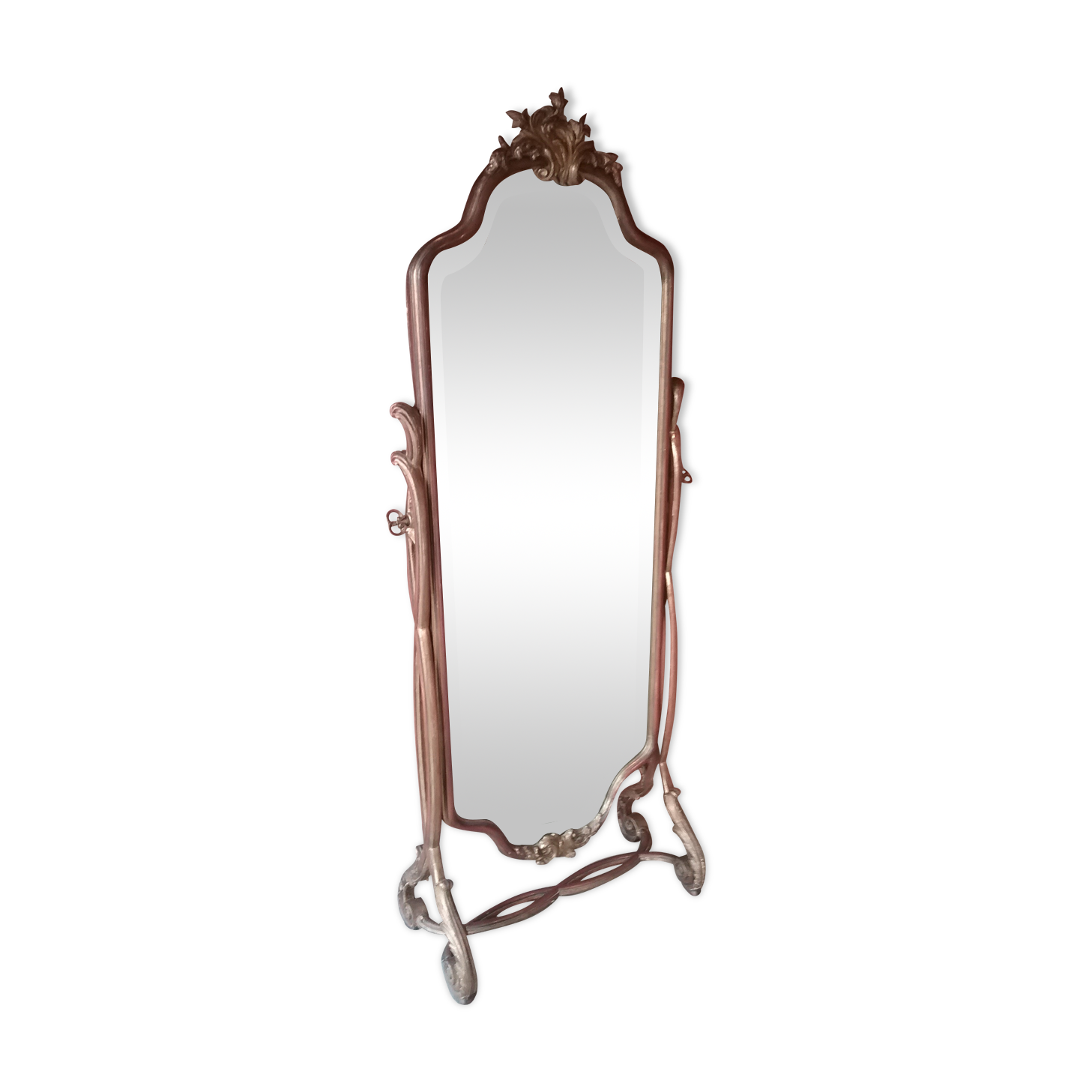 Golden wooden psyche 176x73cm