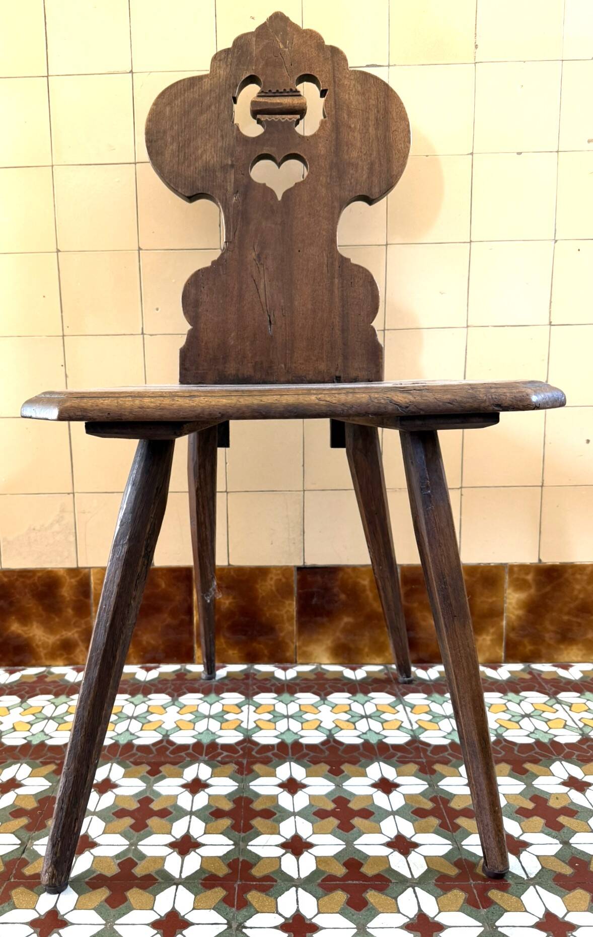 Chaise alsacienne, XVIIIe siècle