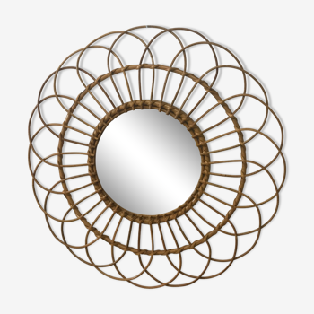 Mirror flower rattan