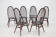 Set of 6 dining windsor chairs by Lucian Ercolani, italy, 1960