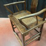 Pair of 19th century dignitary armchairs