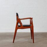 Vintage Teak Stuhl Design Arne Vodder Danish Mid Century