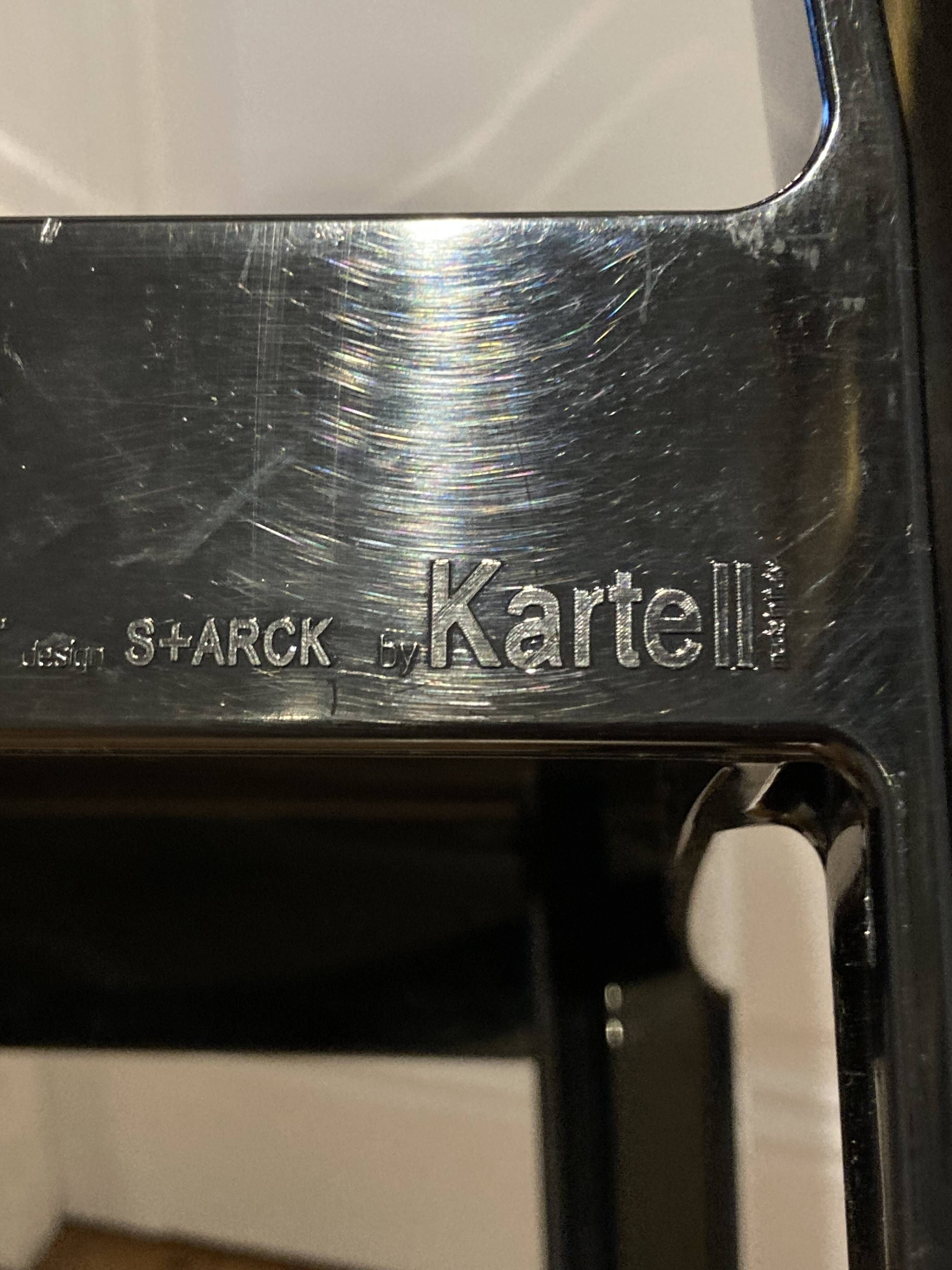 Victoria Ghost Chair by Philippe Starck for Kartell – Glossy Black