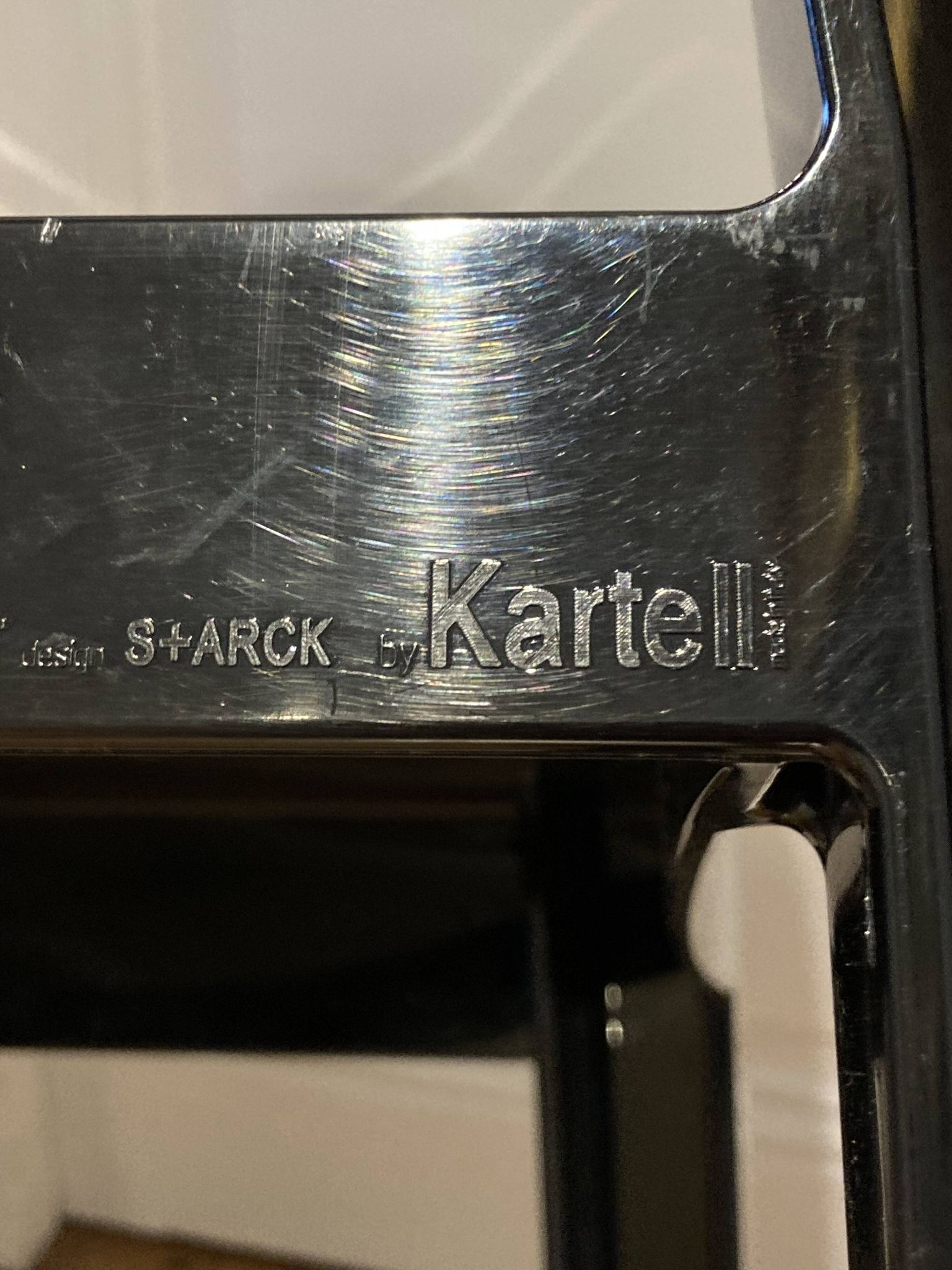 Victoria Ghost Chair by Philippe Starck for Kartell – Glossy Black