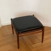 Danish Palisander Stool Ottoman MidCentury 1960s