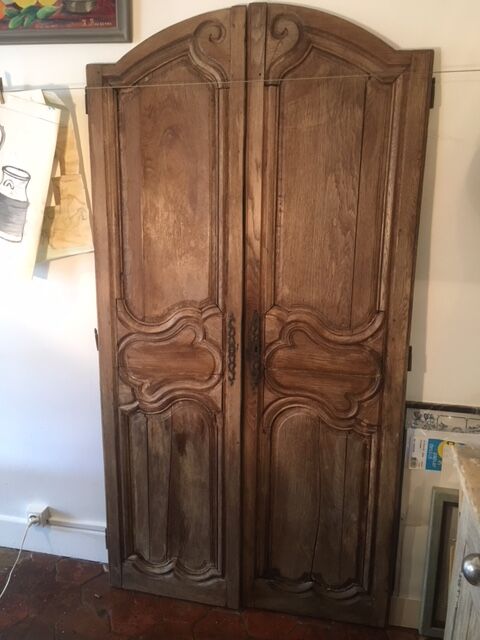 2 old doors for decoration or screen
