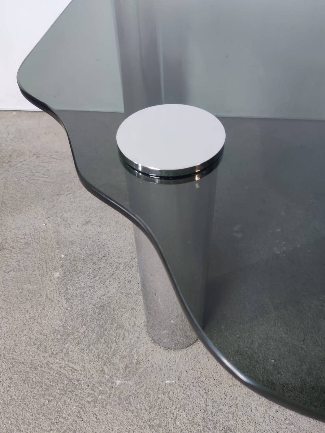 Vintage free-form coffee table