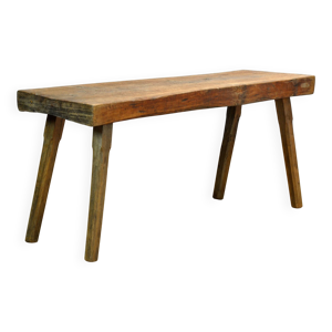 table de boucher en chêne, - vers 1920