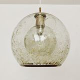 Bubble glass pendant lamp by Doria