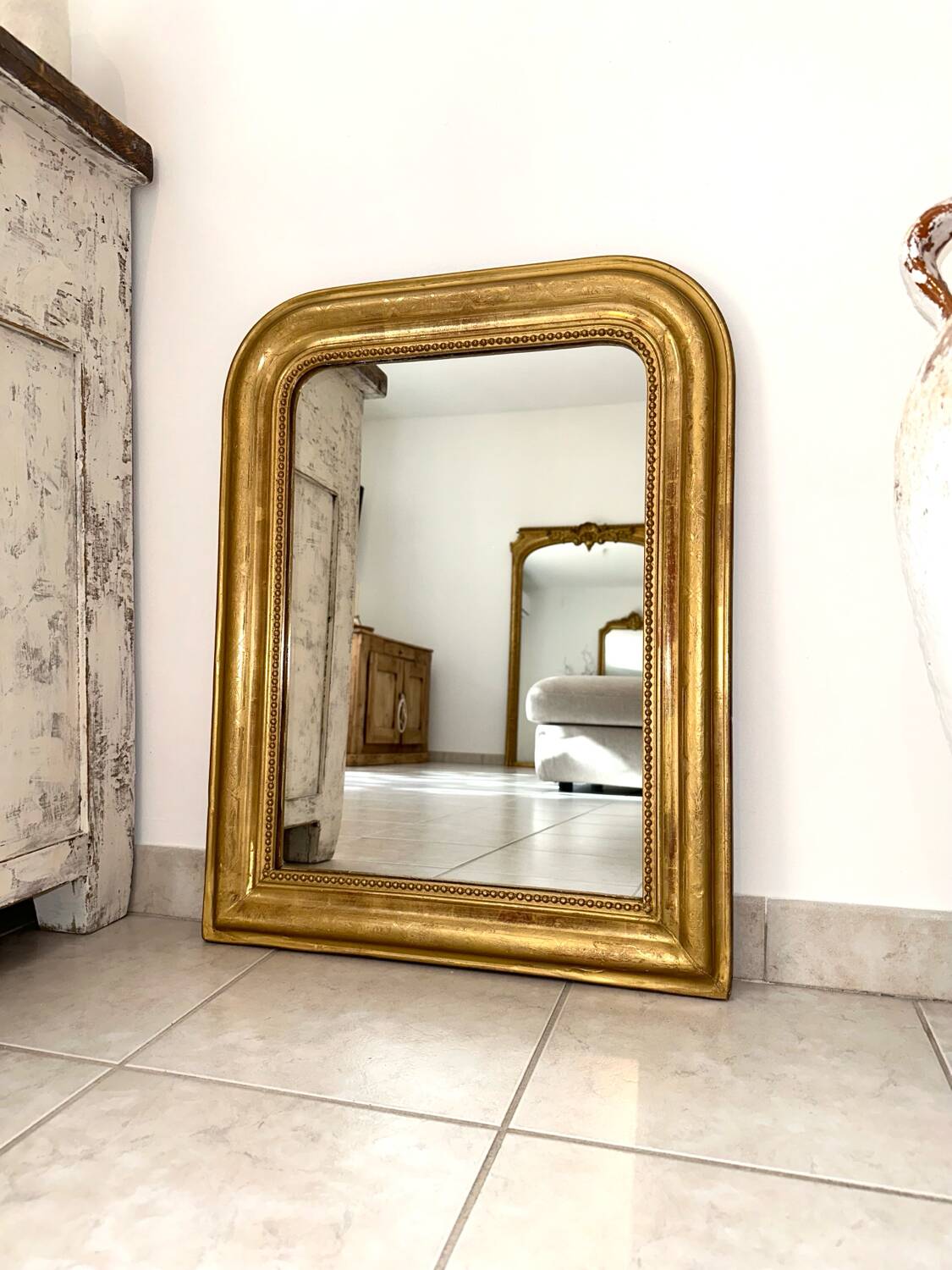 Antique Louis-Philippe mirror, 19th century