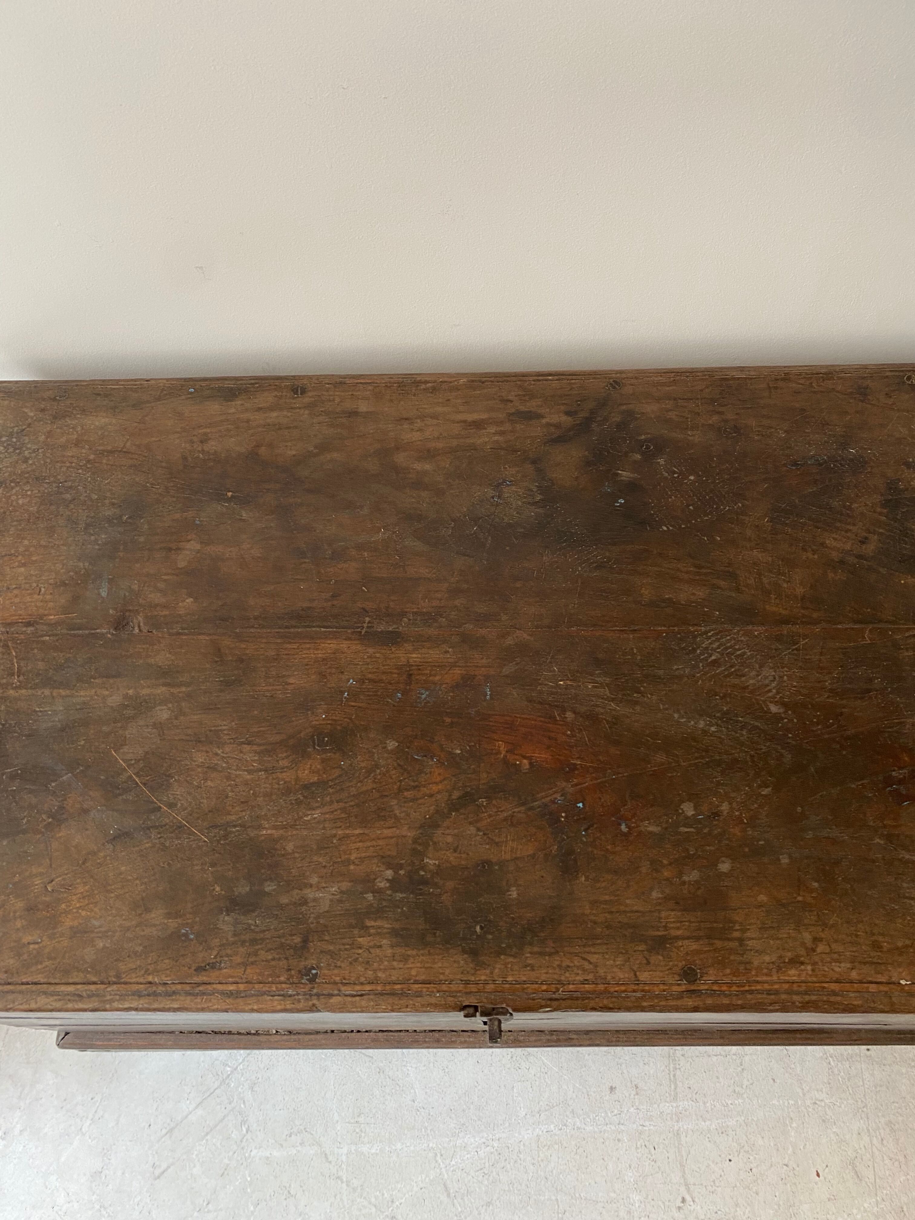 Old Indian wedding chest