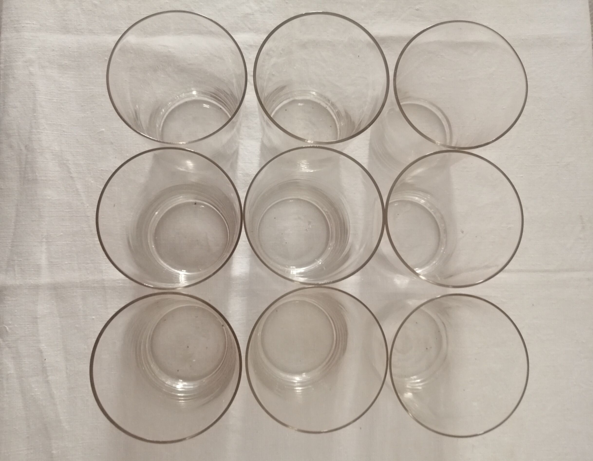 Ancient water glasses