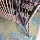 Cot rattan foot eiffel