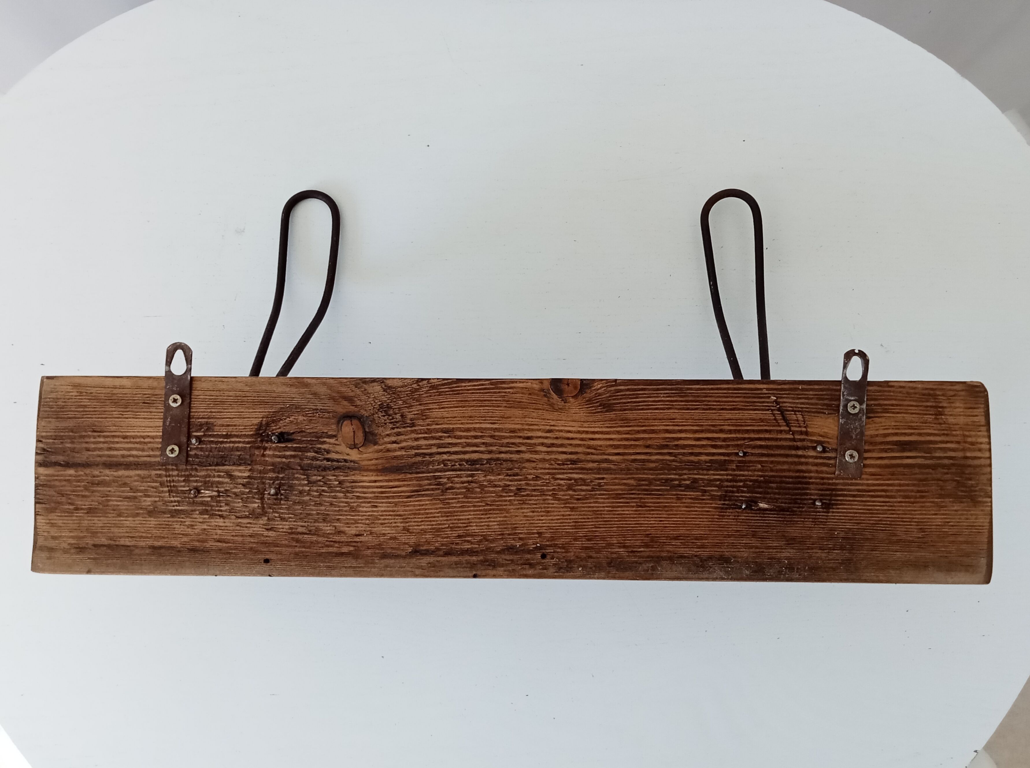 Vintage wall coat rack