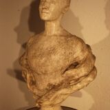 Carrara marble bust