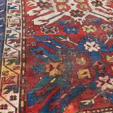 Tapis ancien caucasien kazak aigle 143x257 cm