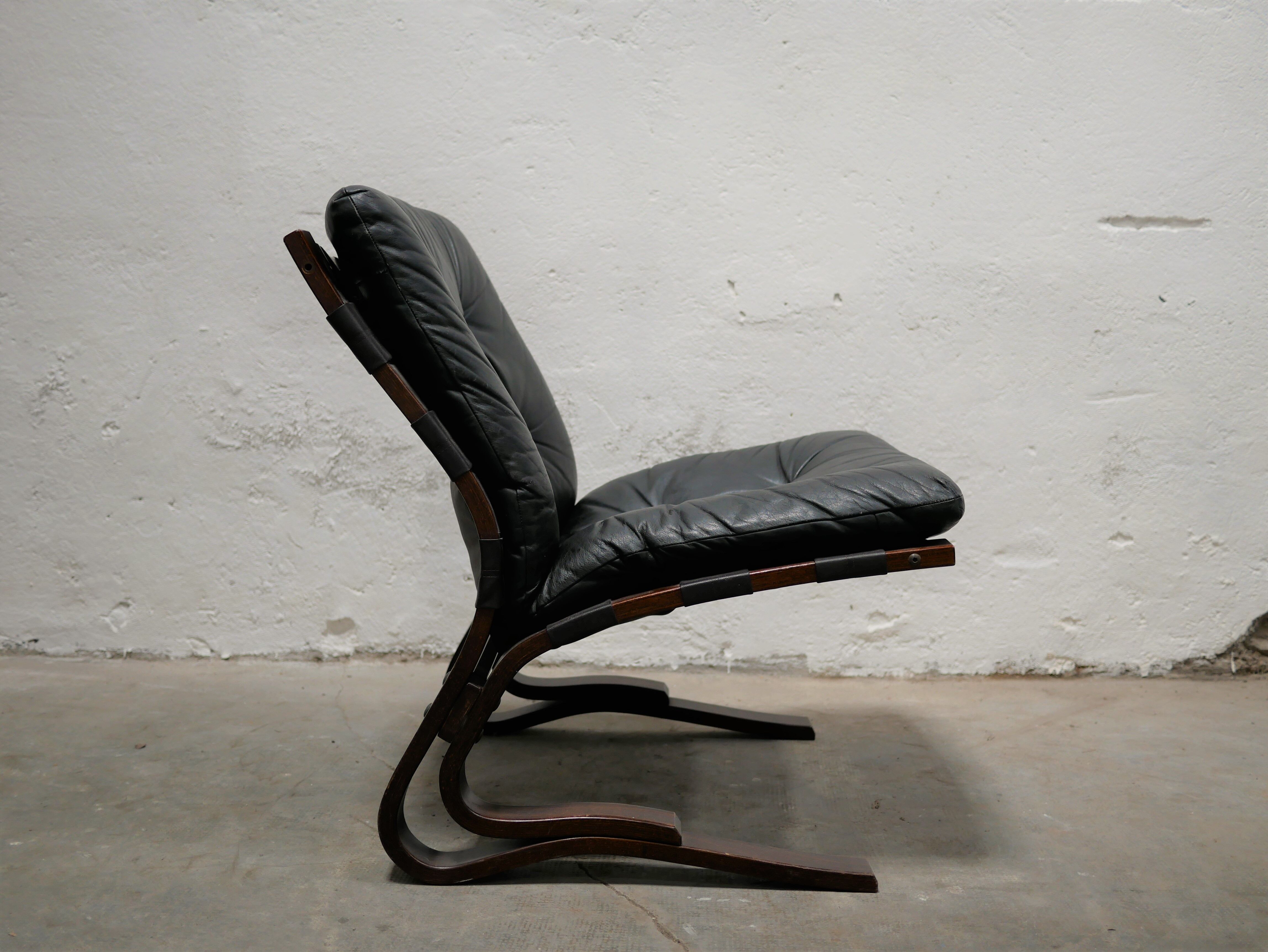 Scandinavian armchair by E. and N. Solheim for Rybo Rykken editions