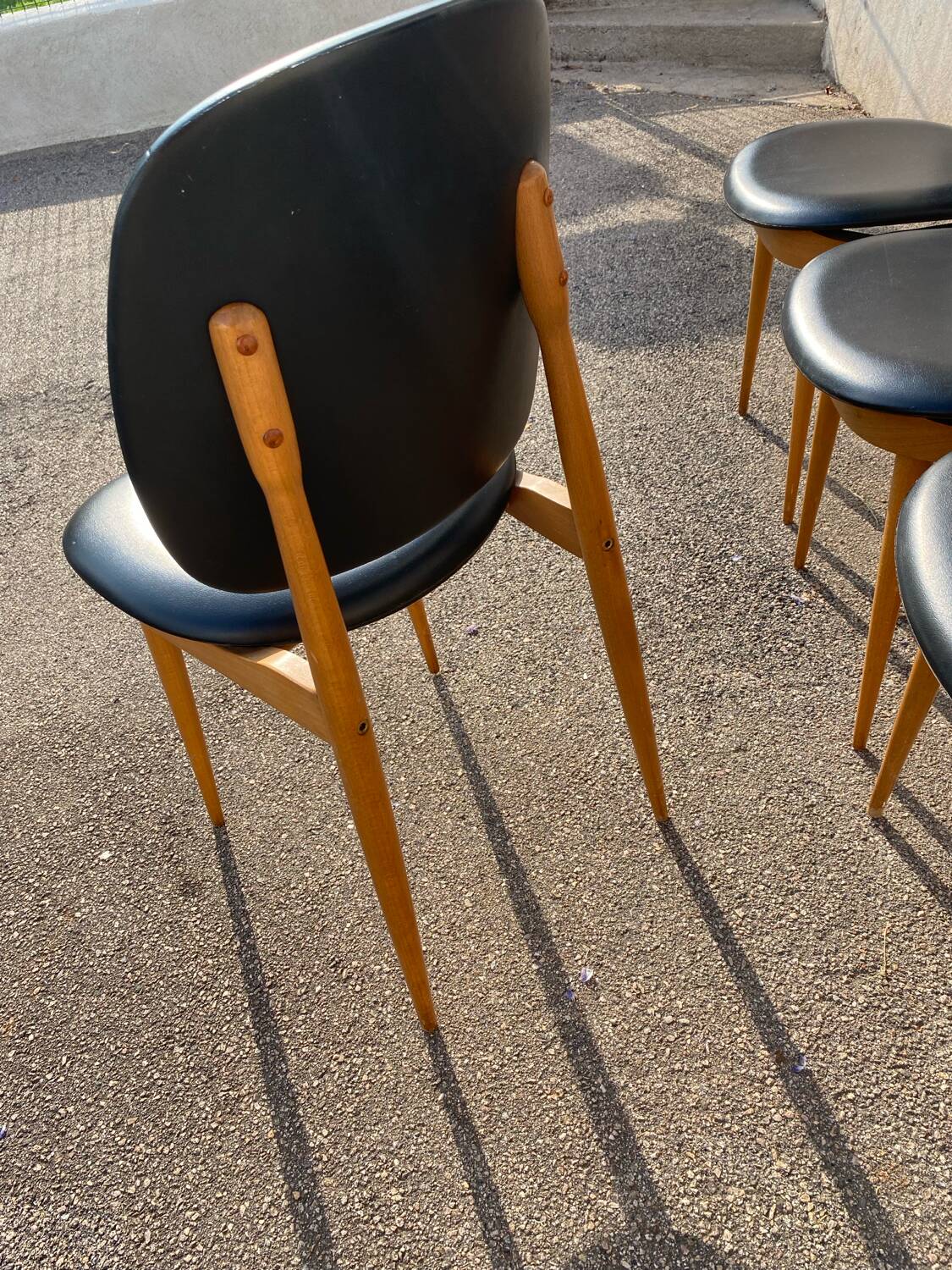 Set de 4 chaises pégase baumann