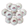 Set of 11 deep plates Badonviller, model Armor