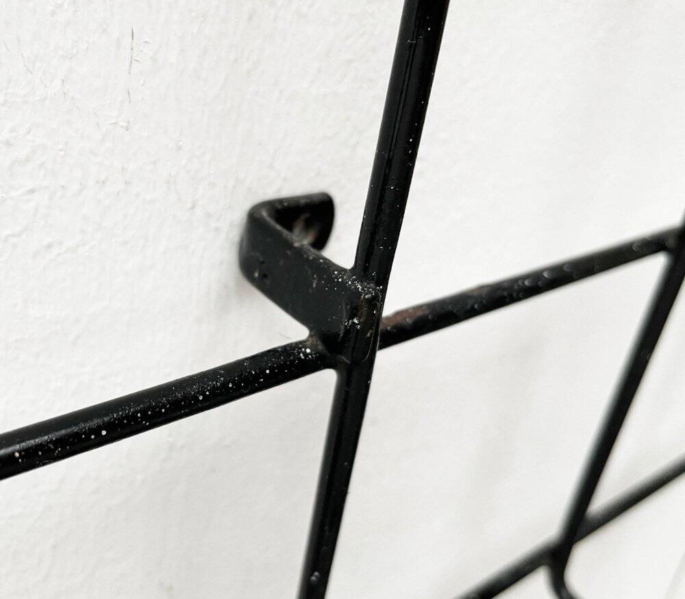 Minimalist German coat rack from the mid-century, 1960s.