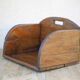 Wooden shelf, washerwoman's box, trade furniture, folk art