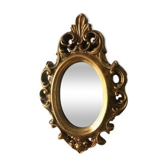 Small mirror golden frame 22x33cm