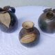 Atelier Freiling 3x round vase for small bouquet in stoneware Autumn ambiance