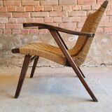 Armchair design rope 1960"