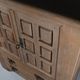 Cabinet vintage en chêne blanchi