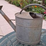 Old zinc watering can