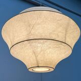 Mid-Century Modern Suspension Cocoon by Friedel Wauer for Goldkant Leuchten, Germany, 1960s