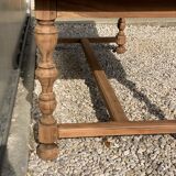Extendable stripped farmhouse table 300 cm