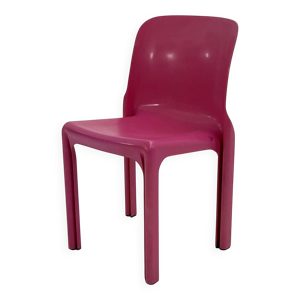 Chaise Selene Rose par - vico magistretti