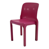 Chaise Selene Rose par Vico Magistretti pour Artemide, 1984