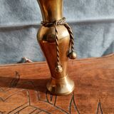 Vintage brass vase