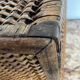 Wicker trunk woven nineteenth century