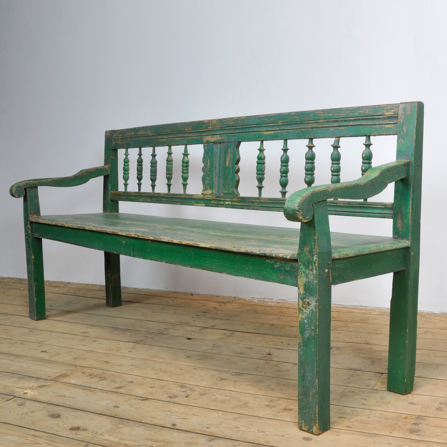 Antique Pine Bench, 1930's