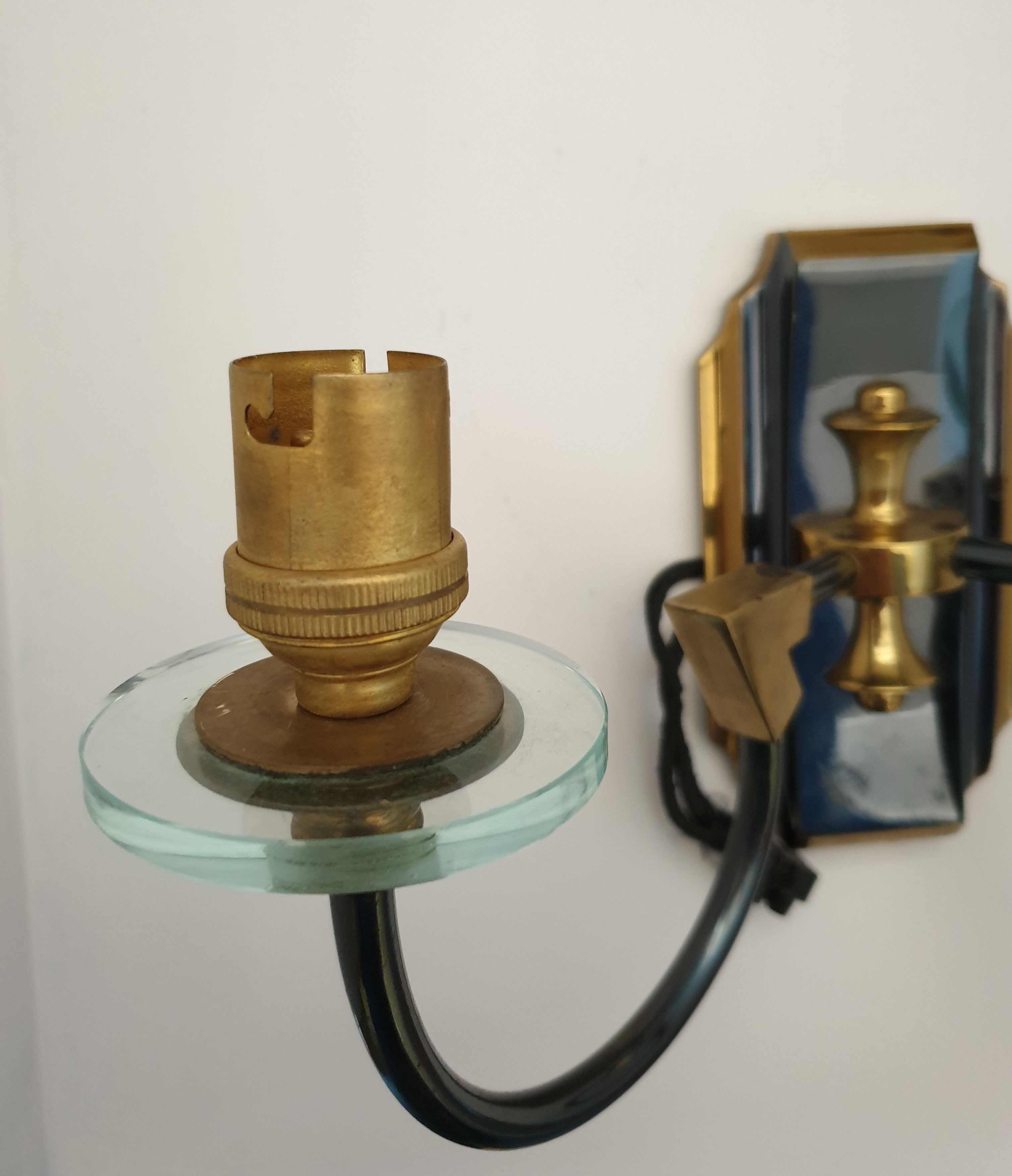 Pair of 40's wall light