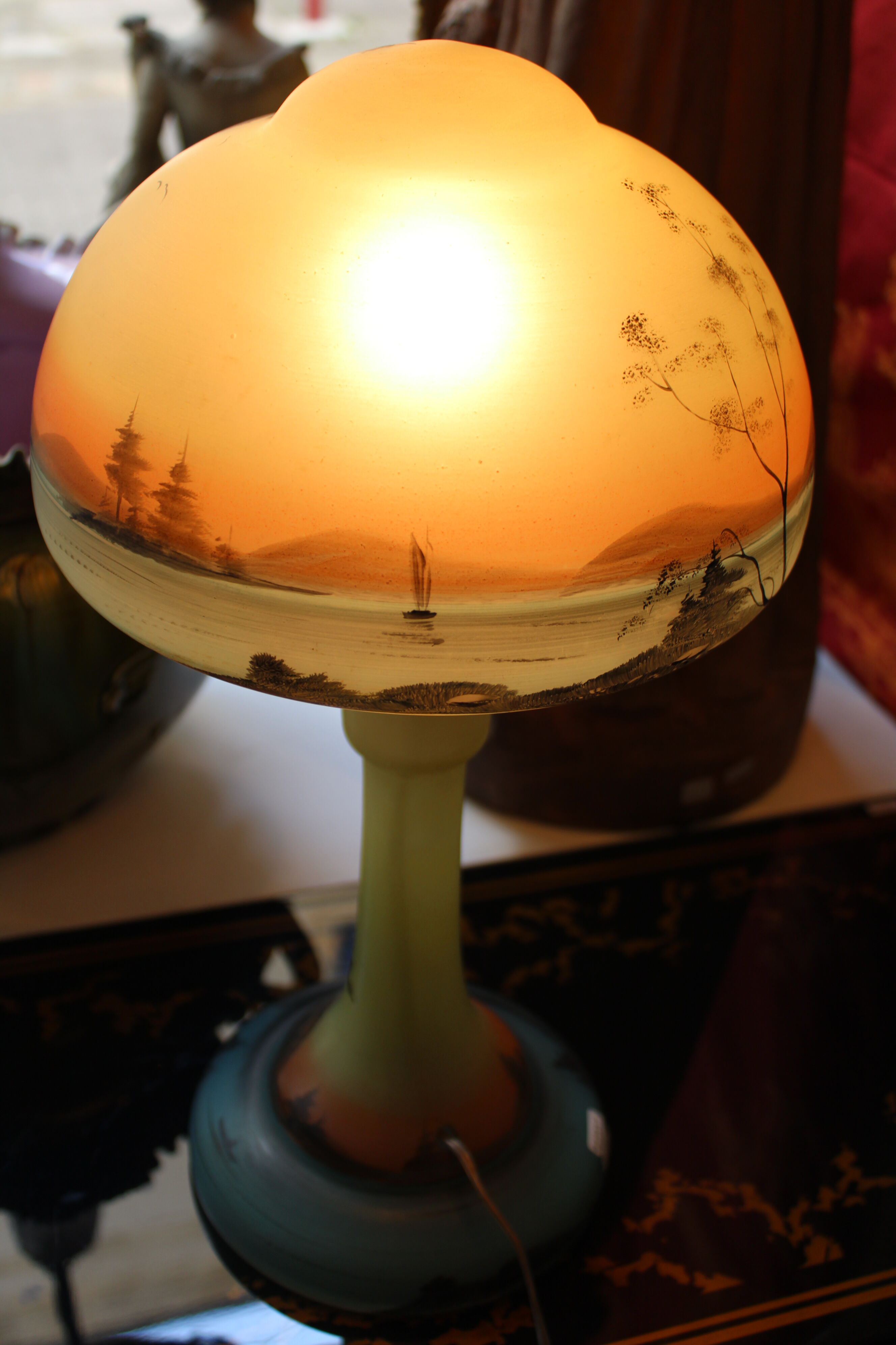 Mushroom lamp epoque XXème