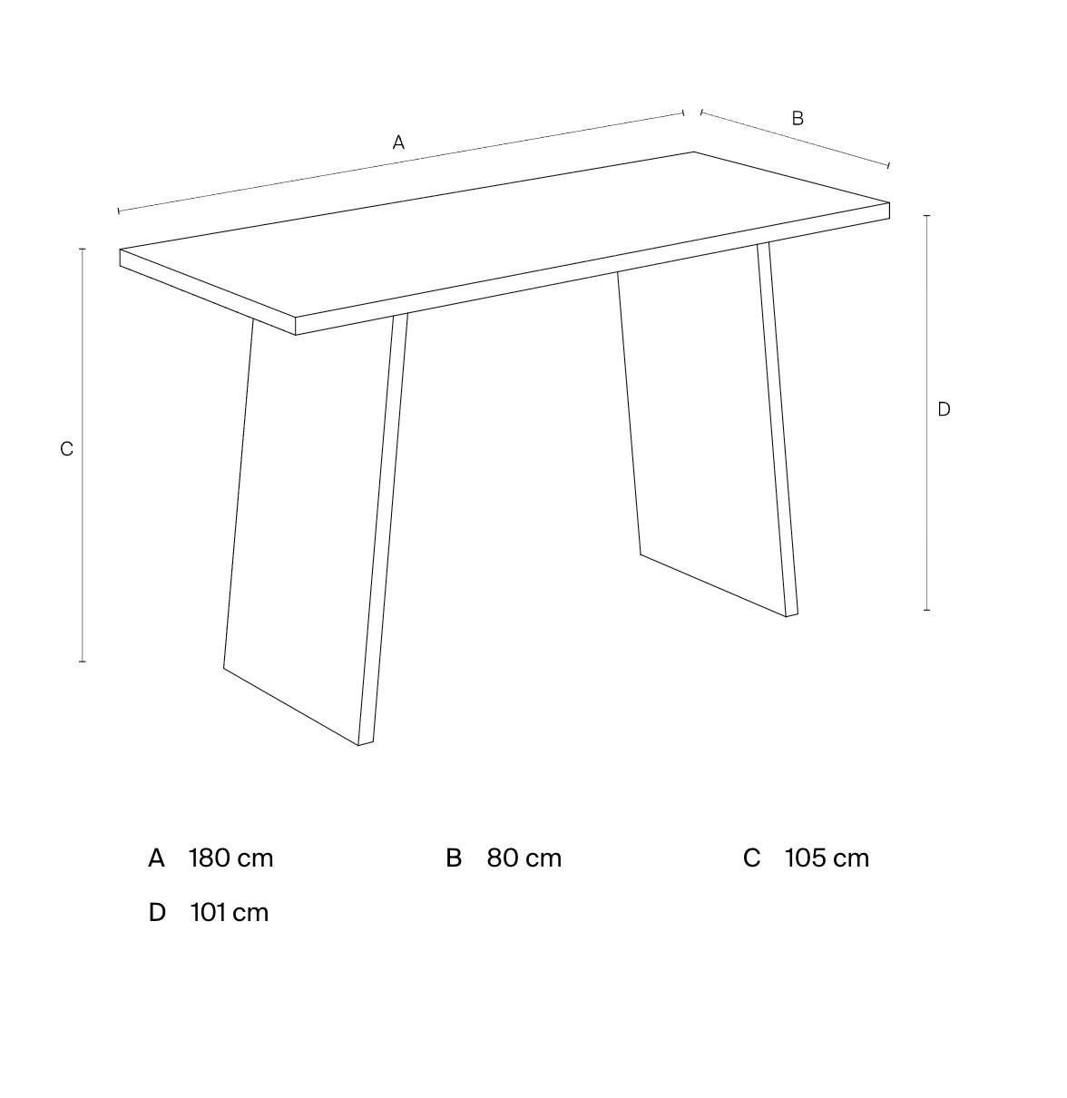 Table haute Erosi - Dareels