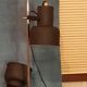 Authentic 70s floor lamp with 2 adjustable black lampshades
